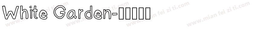 White Garden字体转换
